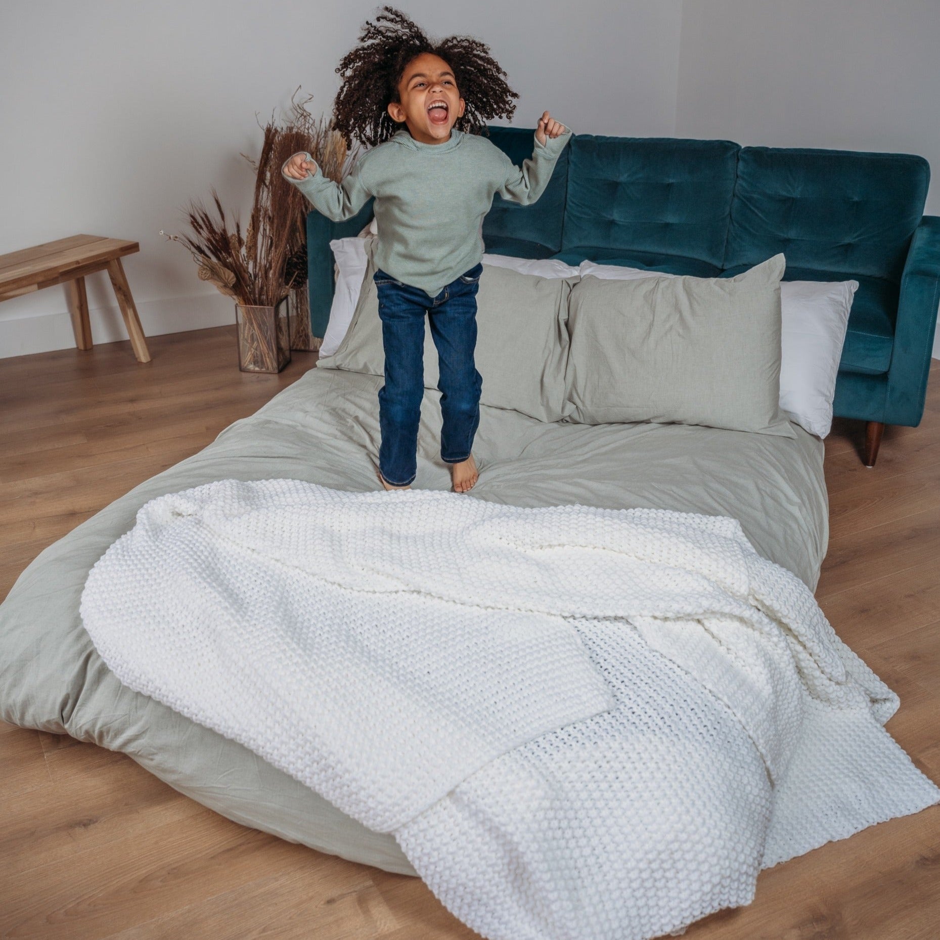 CordaRoy's Full Terry Corduroy Convertible Bean Bag Chair