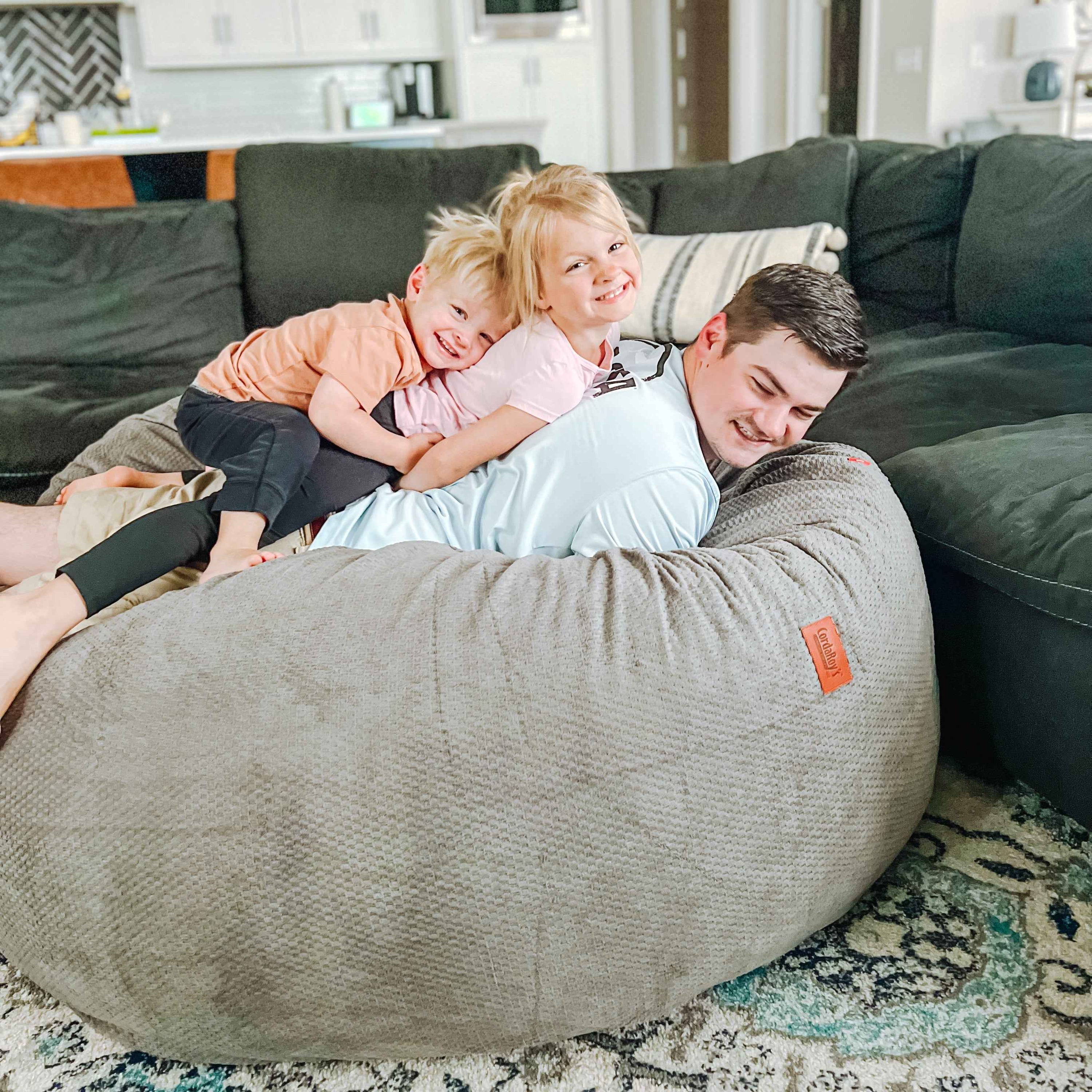 CordaRoy's Queen Chenille Convertible Bean Bag Chair
