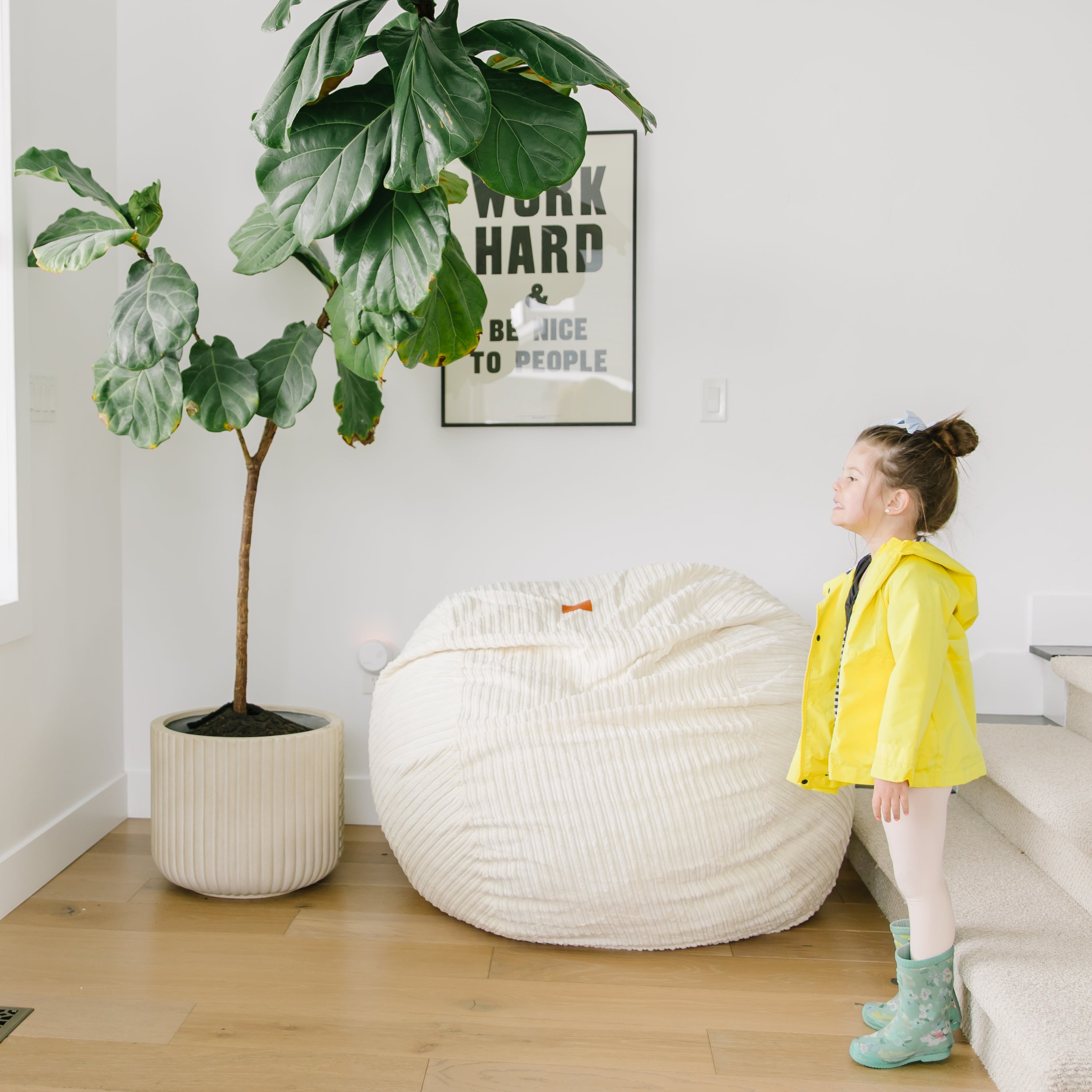 CordaRoy's Full Terry Corduroy Convertible Bean Bag Chair