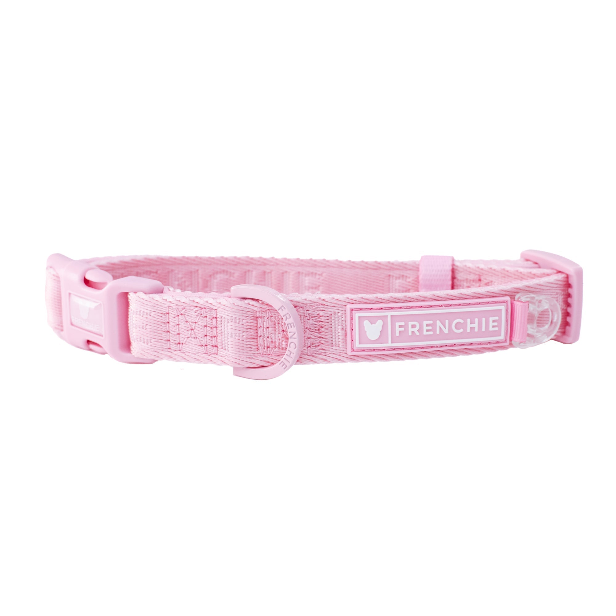 Frenchie Comfort Collar - Solid Pink Bubblegum