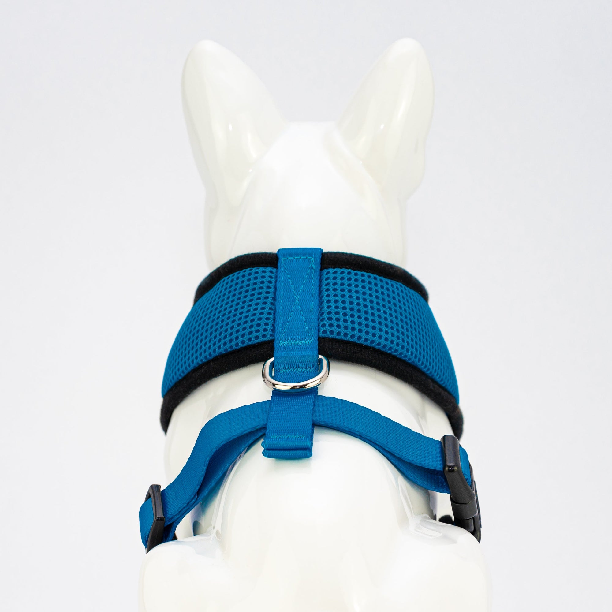 EcoBark Teal Dog Harness - Over-the-Head Soft Mesh Dog Vest Halter for Small to Medium Dogs and Puppies