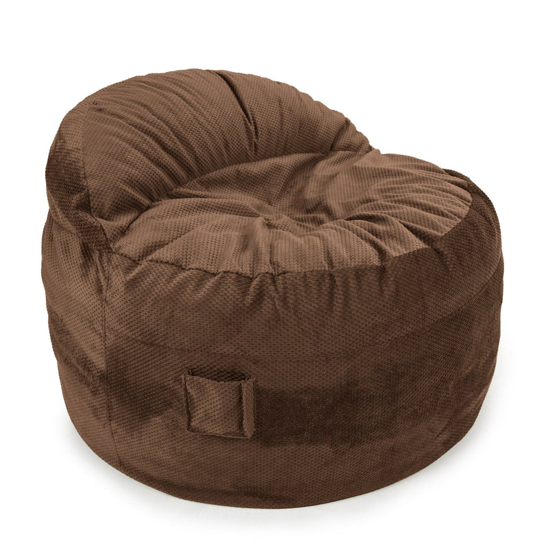 CordaRoy's Full Chenille Nest Convertible Bean Bag Chair