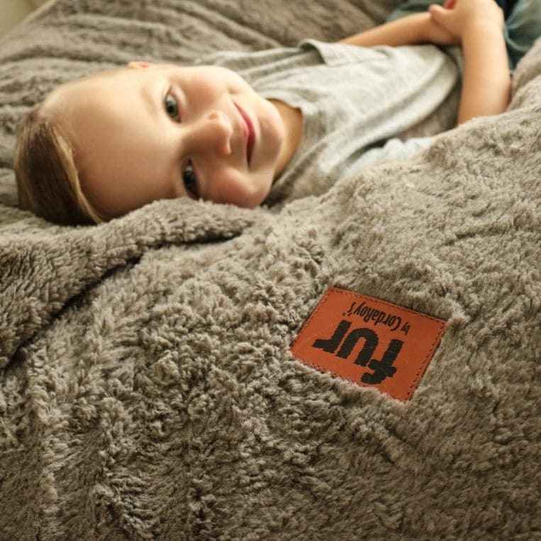 CordaRoy's Queen Faux Fur Convertible Bean Bag Chair
