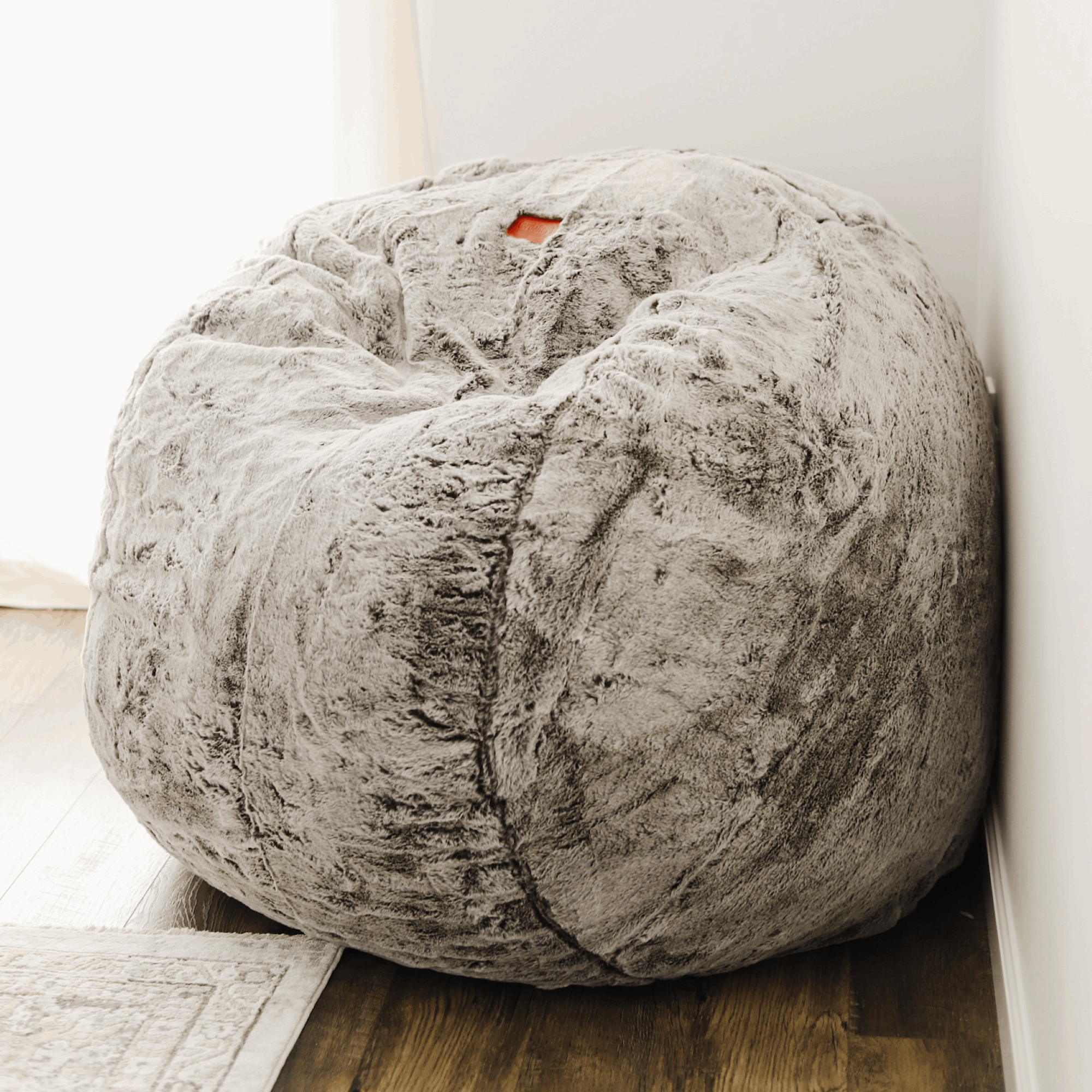 CordaRoy's King Faux Fur Convertible Bean Bag Chair
