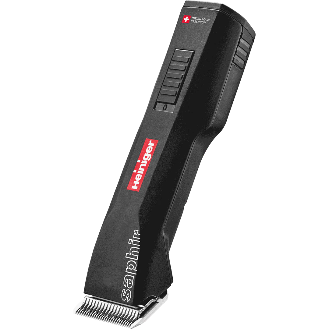 Black Saphir Basic with One Battery and 4F Blade by Heiniger