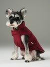 Reversible Dog Vest Jacket-Red Brown