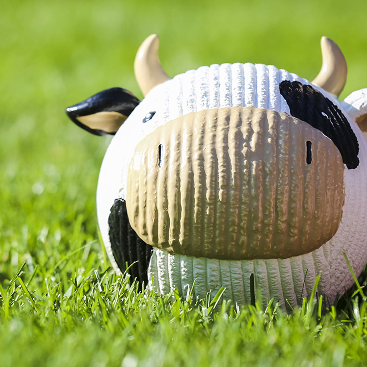 Dottie Cow Ruff-Tex Latex Ball Dog Toy, Large
