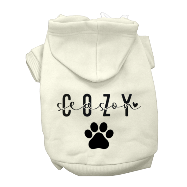 Cozy Season Signature Dog Hoodie