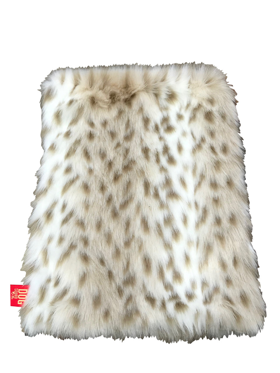 Crate Liner, Sno Leopard Plush Shag