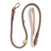 Cream Washable Velvet Animal Leash