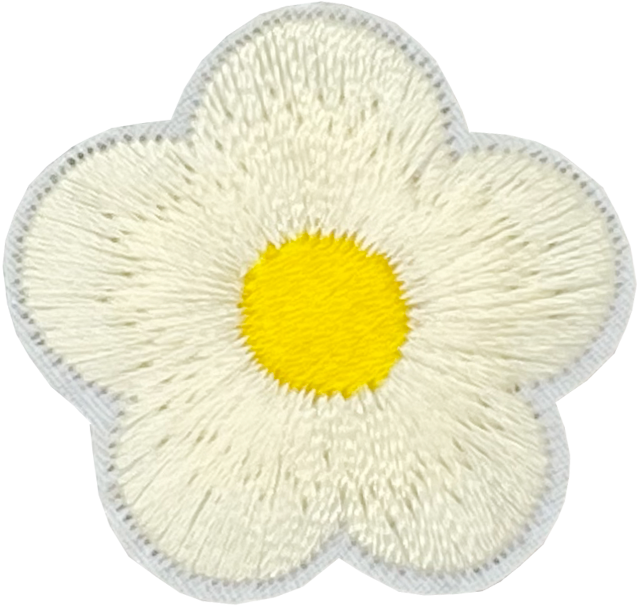 Small 5 Petal Flower (Cream) - Patch