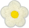 Small 5 Petal Flower (Cream) - Patch
