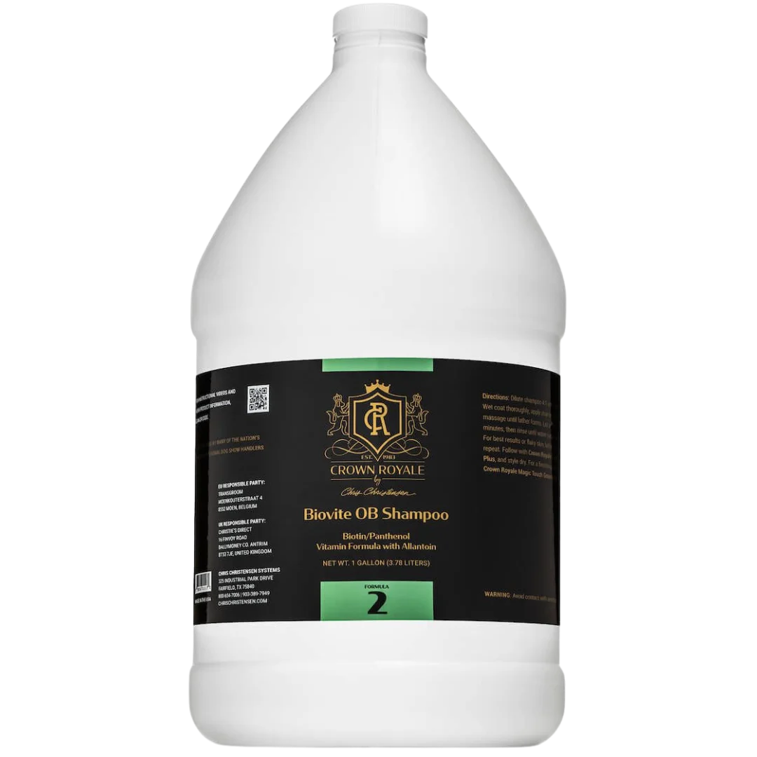 Biovite #2 OB Shampoo Concentrate 1Gallon by Crown Royale