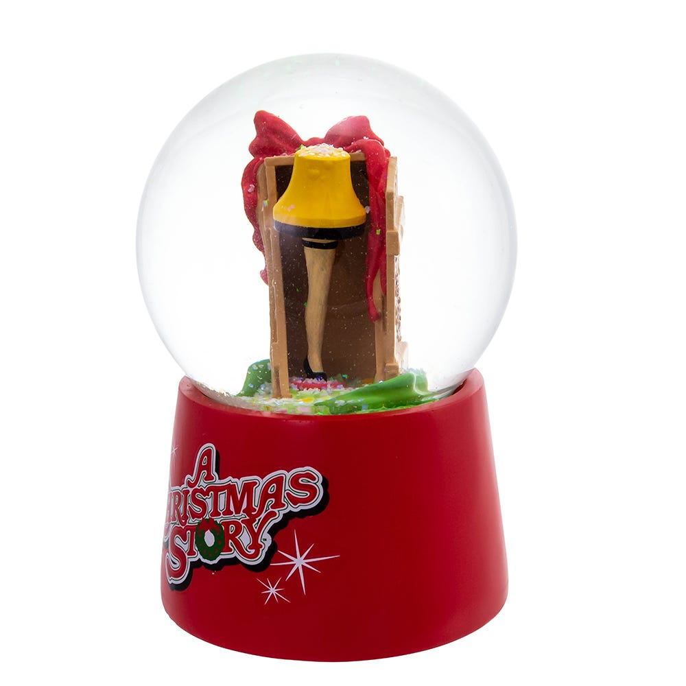 Kurt Adler 100MM Musical Leg Lamp Waterglobe