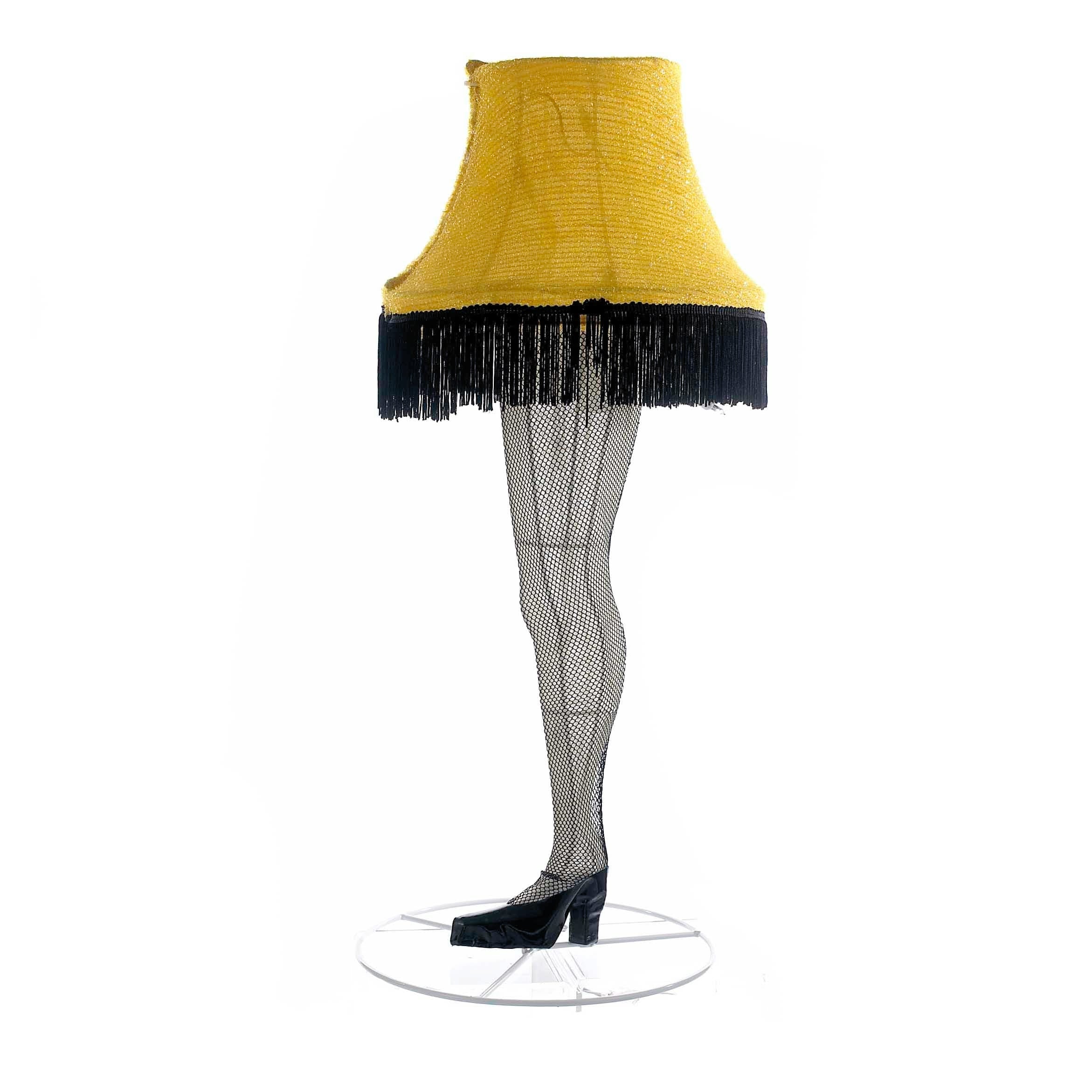 Kurt Adler 28-Inch Leg Lamp 3D Tinsel Lighted Lawn decor