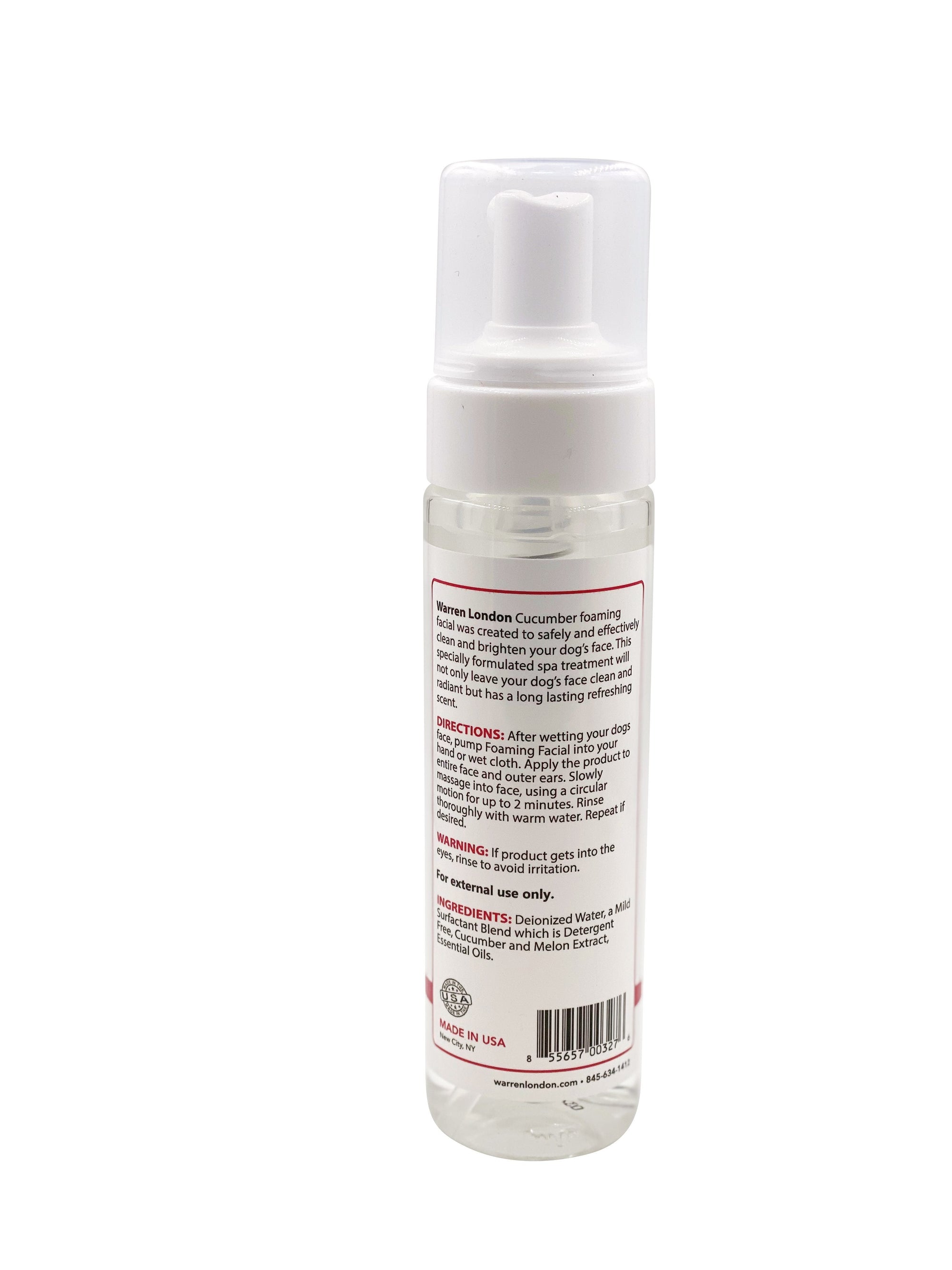 Cucumber Melon Foaming Facial For Dogs - HT Animal Supply