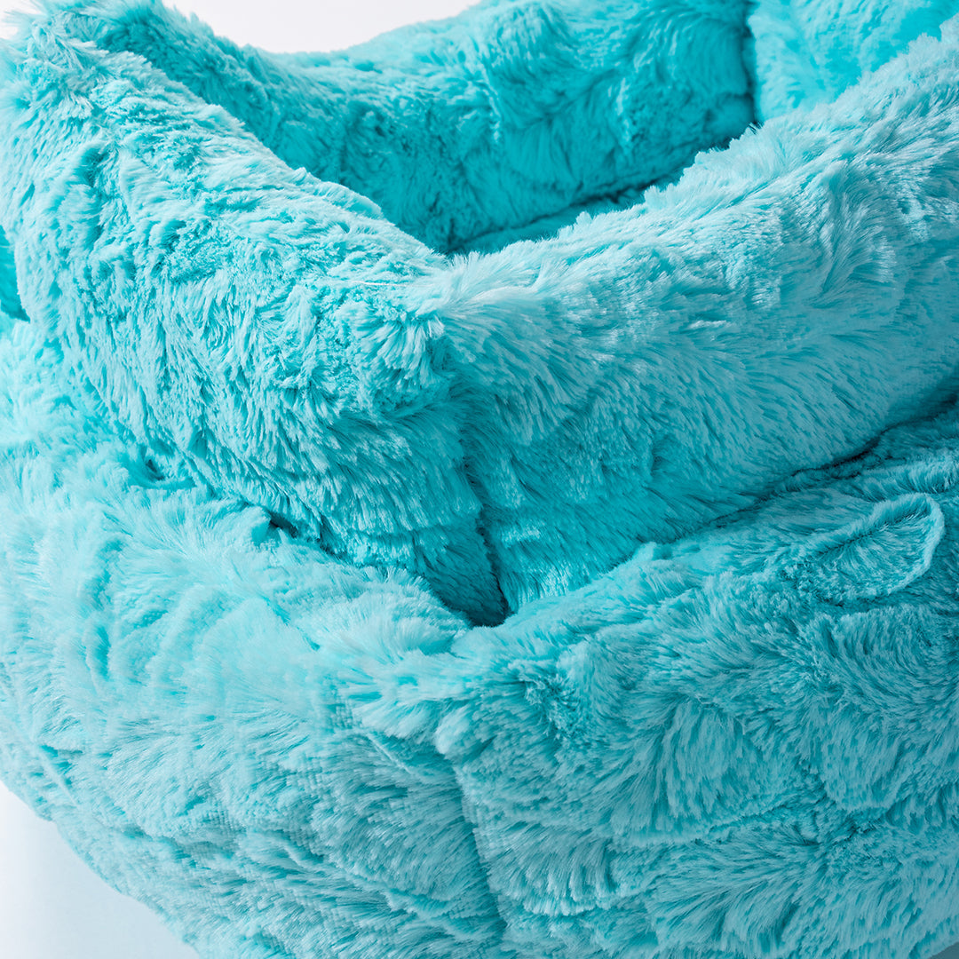 Hello Doggie Cuddle Latte Dog Bed