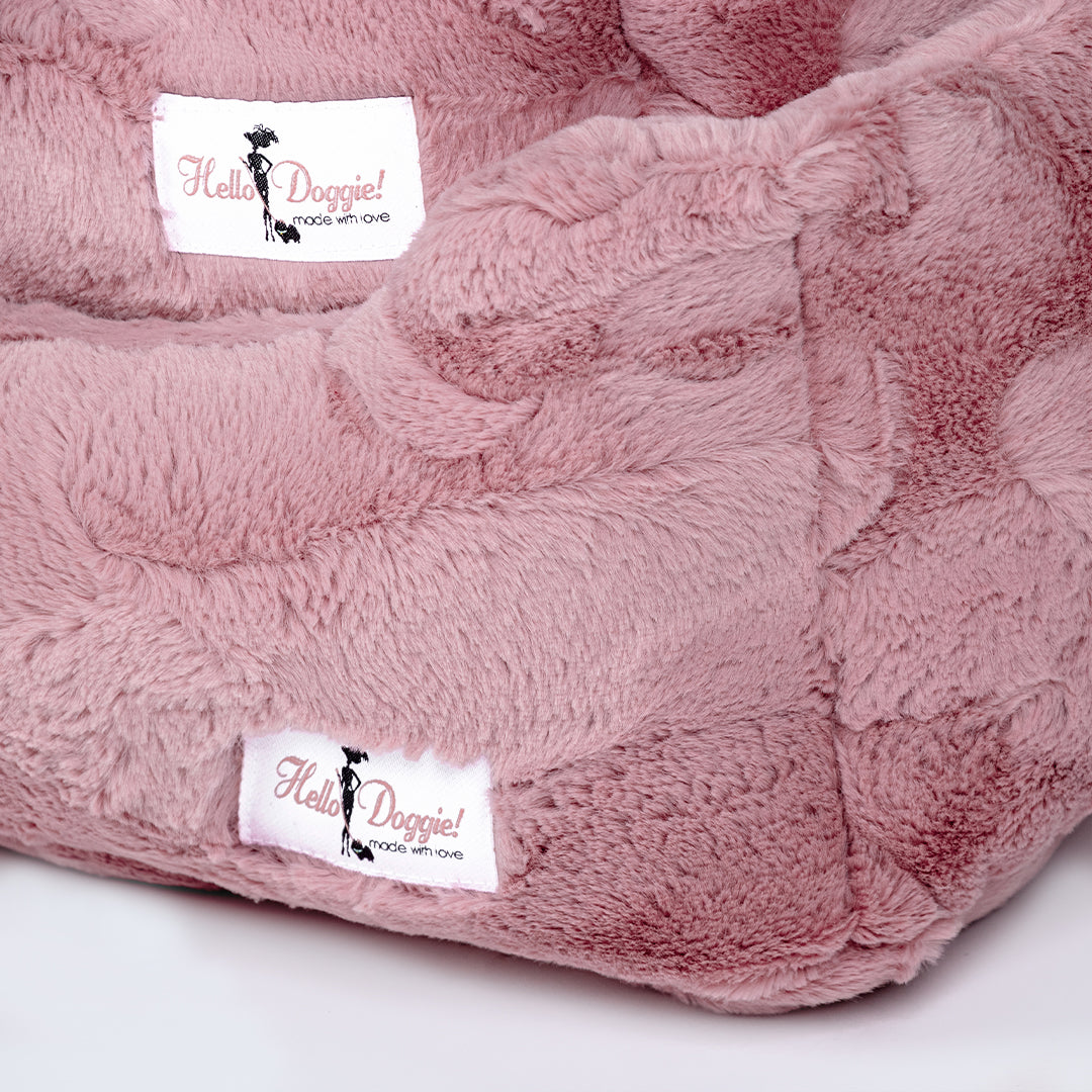 Hello Doggie Cuddle Latte Dog Bed