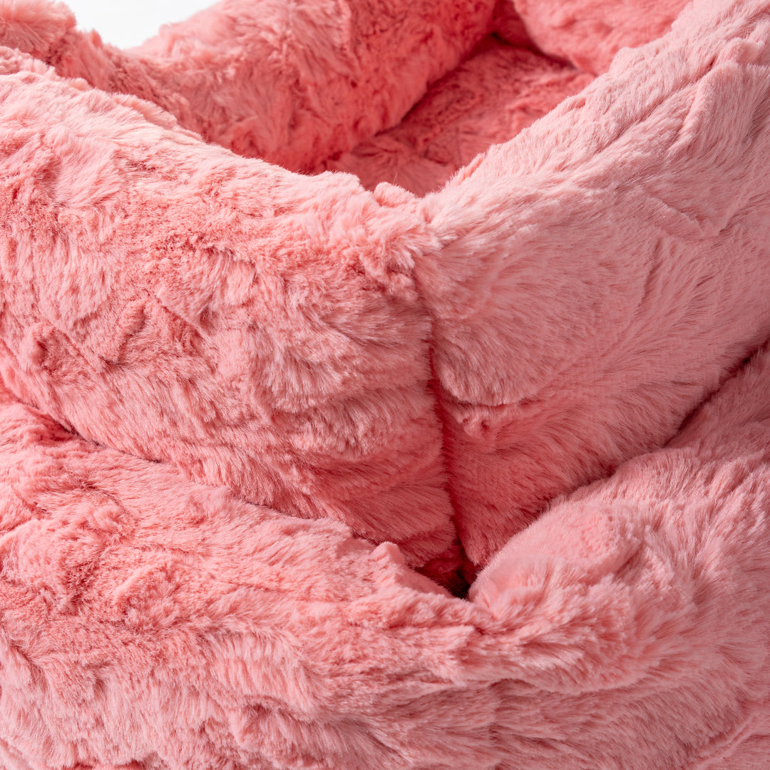 Hello Doggie Cuddle Aquamarine Dog Bed