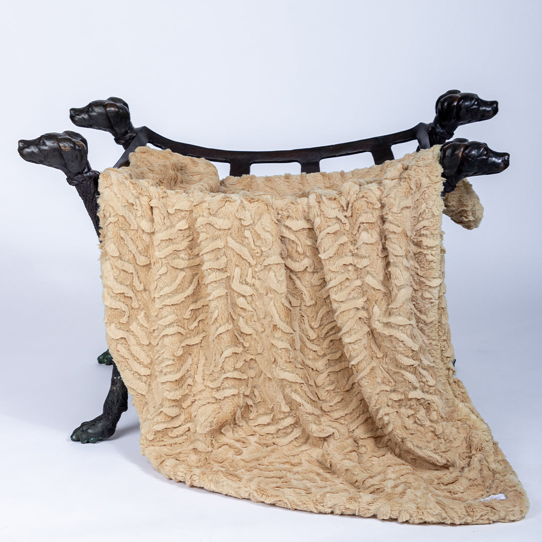 Hello Doggie Cuddle Safari Dog Blanket