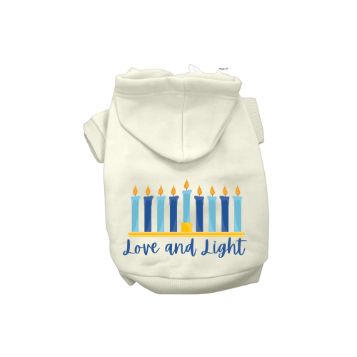 Love and Light Dog Hoodie