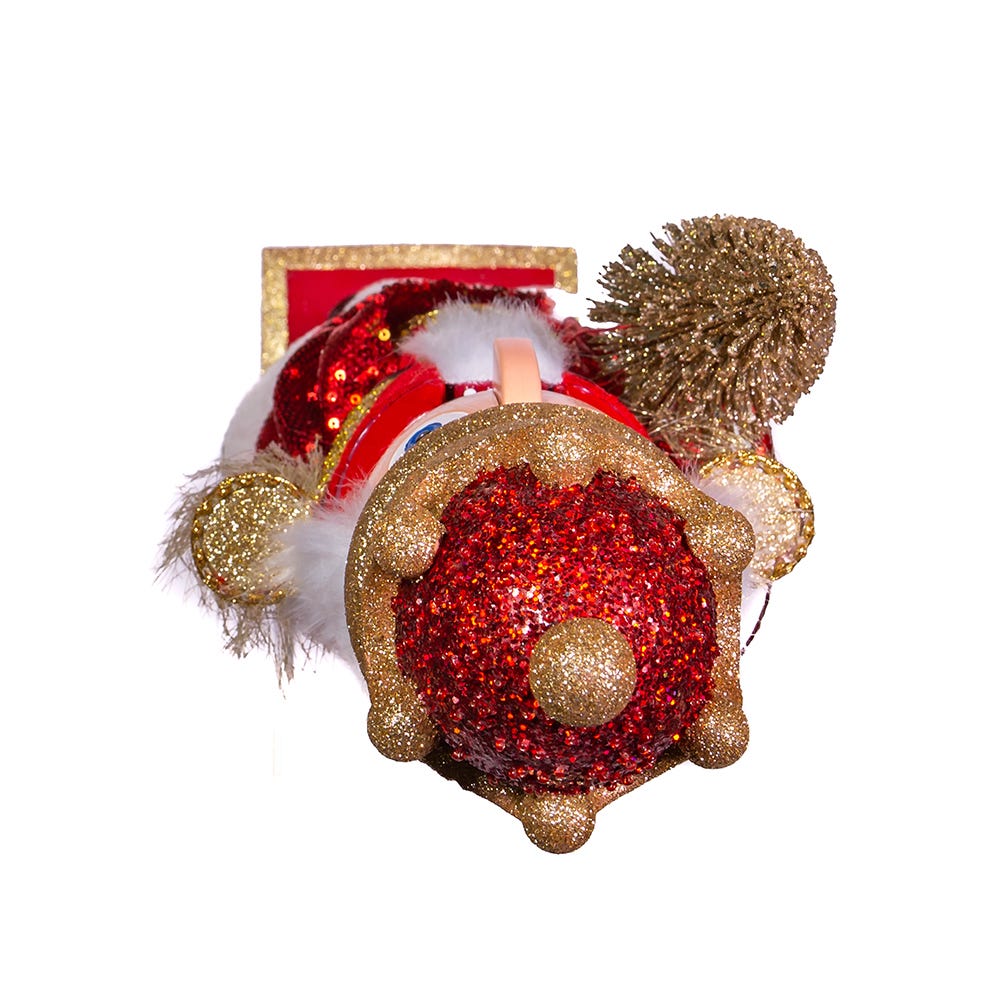 Kurt Adler 24-Inch Plastic Red and Gold King Nutcracker