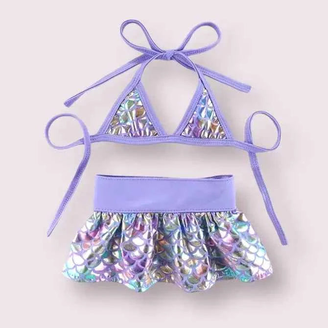 Bark Fifth Ave. Mermaid Dog Bikini Set