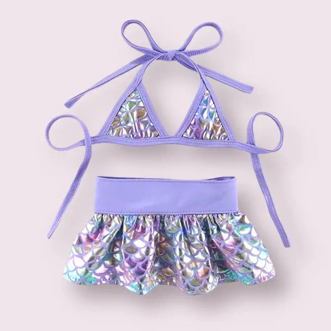 Bark Fifth Ave. Mermaid Dog Bikini Set