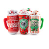 Haute Diggity Dog Haute Chocolate, Puppermint Mocha, & Dog Nog Christmas Plush Dog Toy