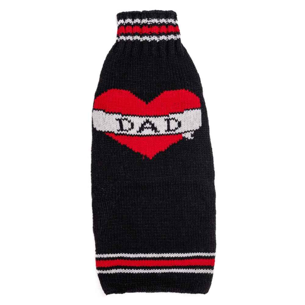 Chilly Dog Dad Knit Wool Dog Sweater