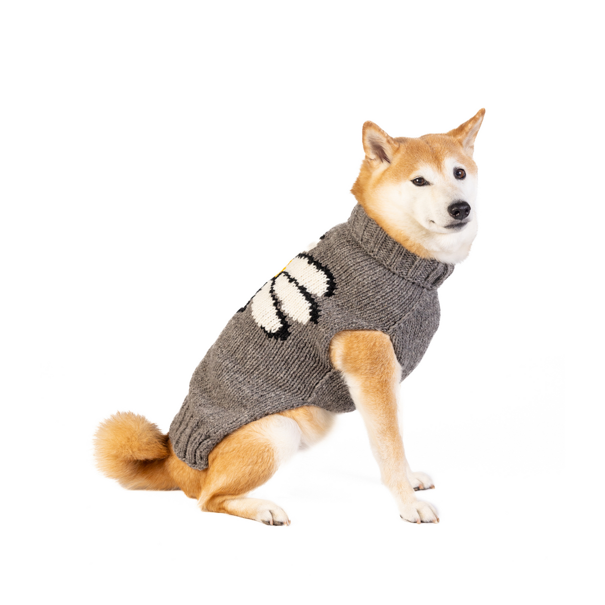 Chilly Dog Big Daisy Wool Dog Sweater