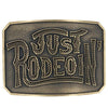 Dale Brisby Just Rodeoin Attitude Belt Buckle