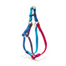 Dark Multi Cotton Rope Dog & Cat Harness – Handmade, Adjustable & Durable | Found My Animal