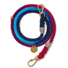 Dark Multi Ombre Cotton Rope Dog Leash by Found My Animal | Adjustable & Handcrafted
