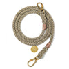 Dark Tan Rope Dog Leash by Found My Animal | Adjustable & Handcrafted