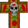 Sugar Skull Cross - Patch