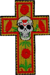 Sugar Skull Cross - Patch