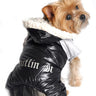 Ruffin It Dog Snowsuit Harness - Black and Gray
