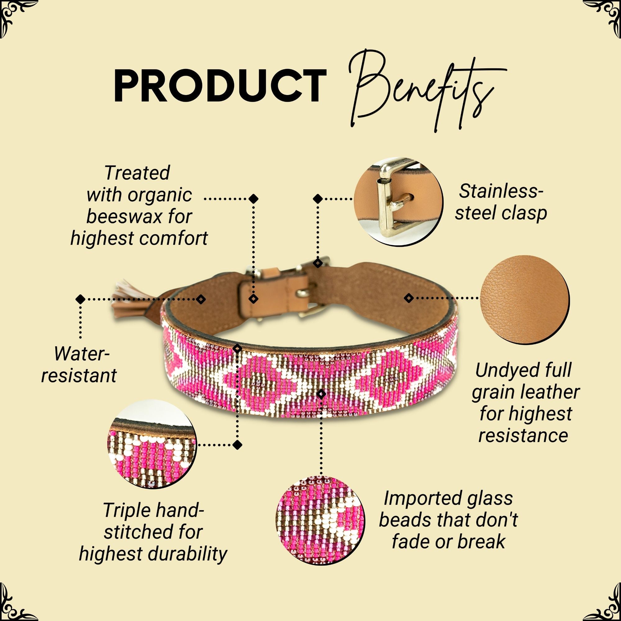 Del Mar Sambboho dog collar