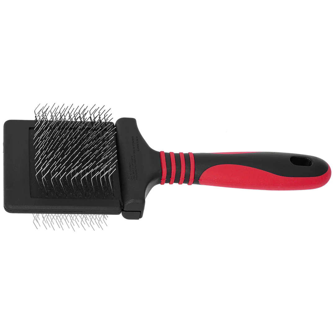 Dematting Extra Firm Red Slicker Brush by Dog Fashion Spa