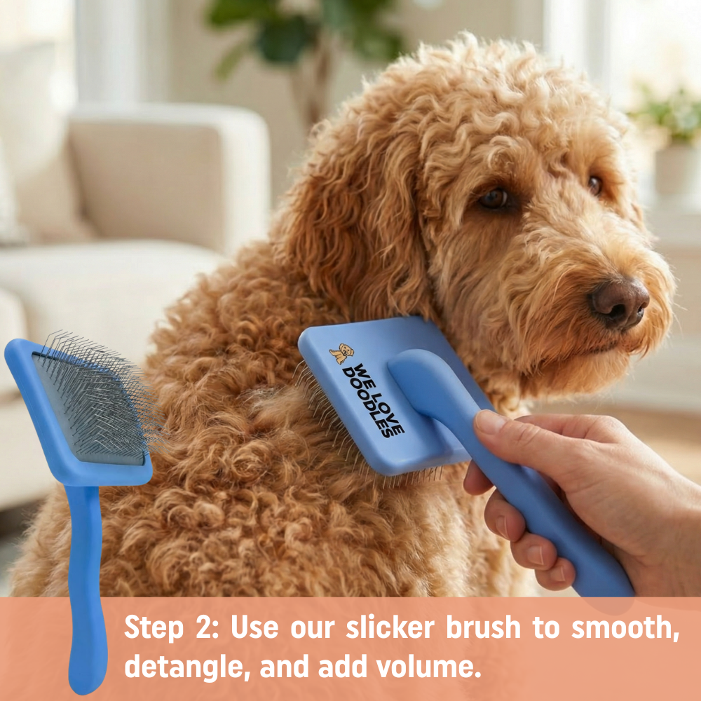 At Home Grooming Pack Hypoallergenic (Brush, Scissors, Detangler)