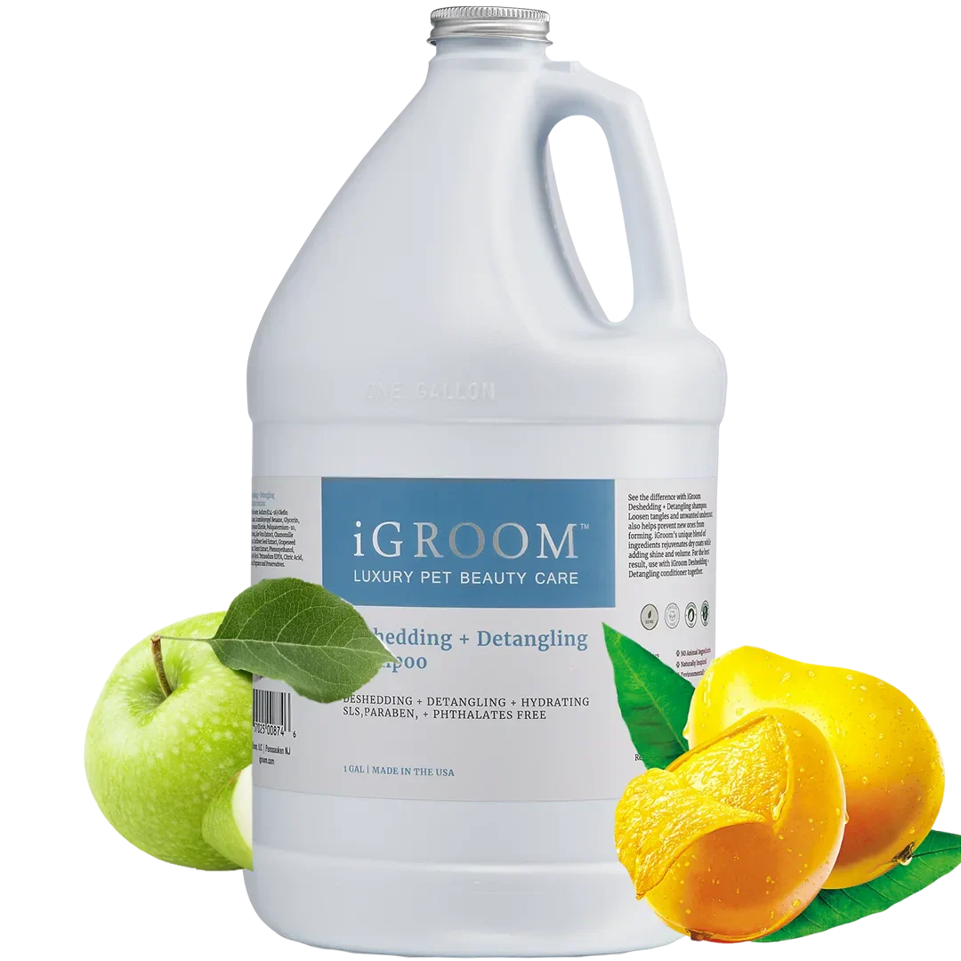 Deshedding and Detangling Shampoo Gallon by iGroom