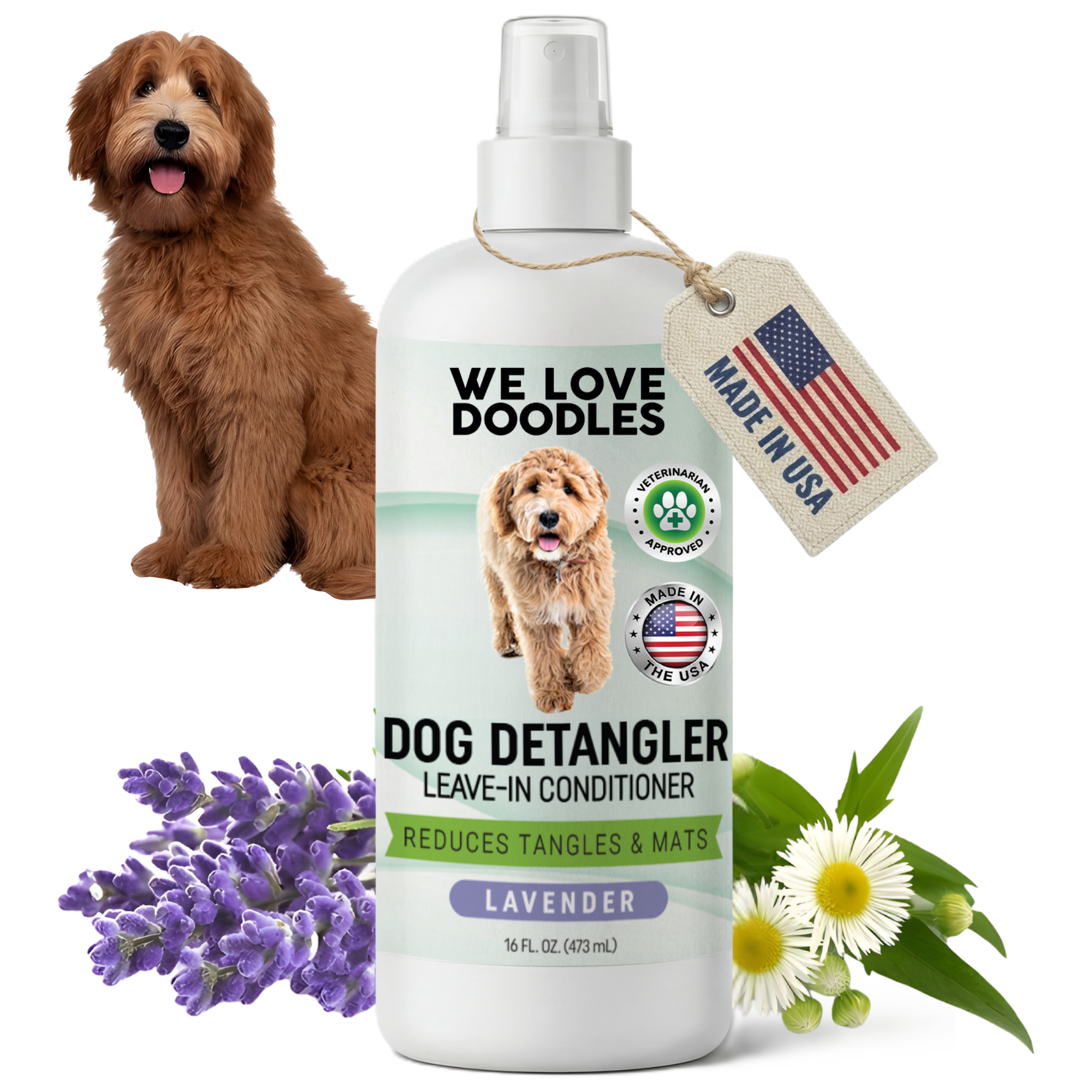 Dog Detangler Spray (Lavender)