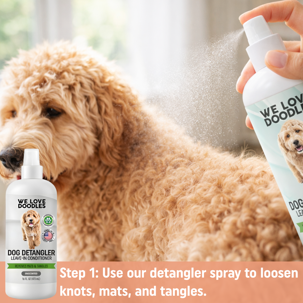 At Home Grooming Pack + Organizer Bag (Unscented Detangler Spray)