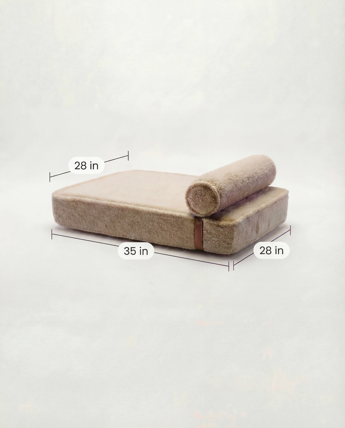 Mafe Pets – Modern Day Bouclé Lounge Dog Bed