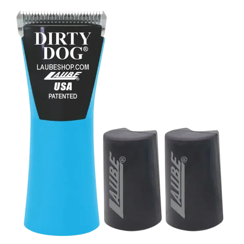 Dirty Dog Cordless 2 Speed Clipper Blue with Two Batteries by Laube