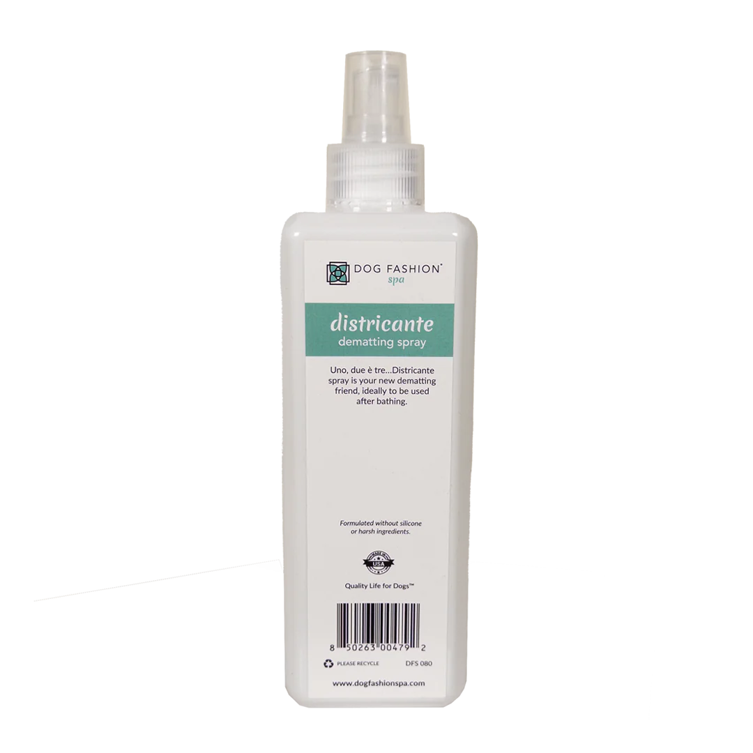 Districante Dematting Spray 16oz by Dog Fashion Spa