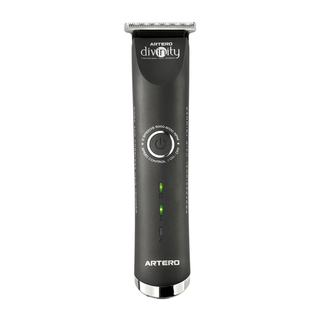 Divinity Cordless Hair Trimmer with Free Oil Fresh and Towel by Artero