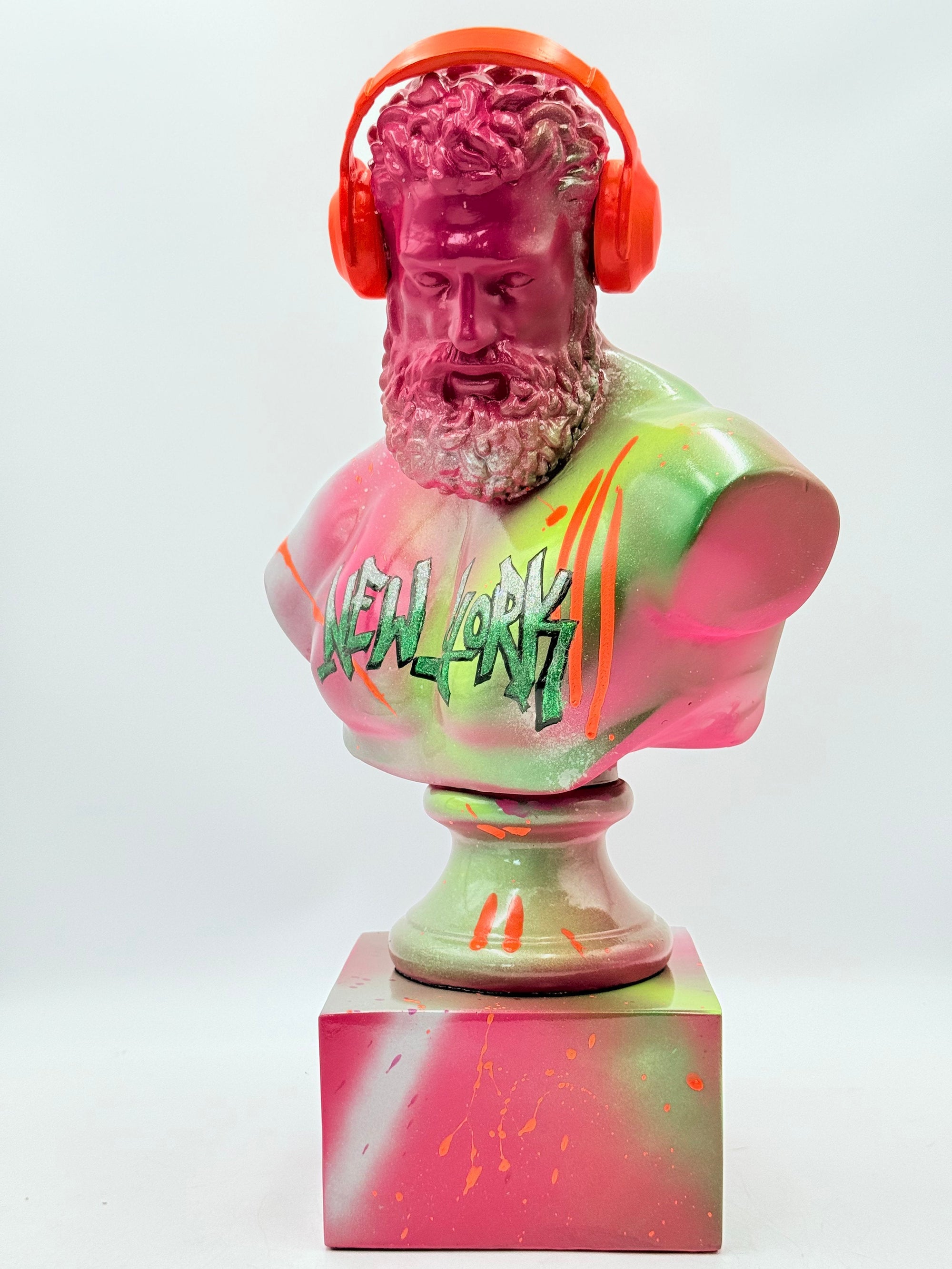 And Iconic DJ Hercules Sculpture New York Style