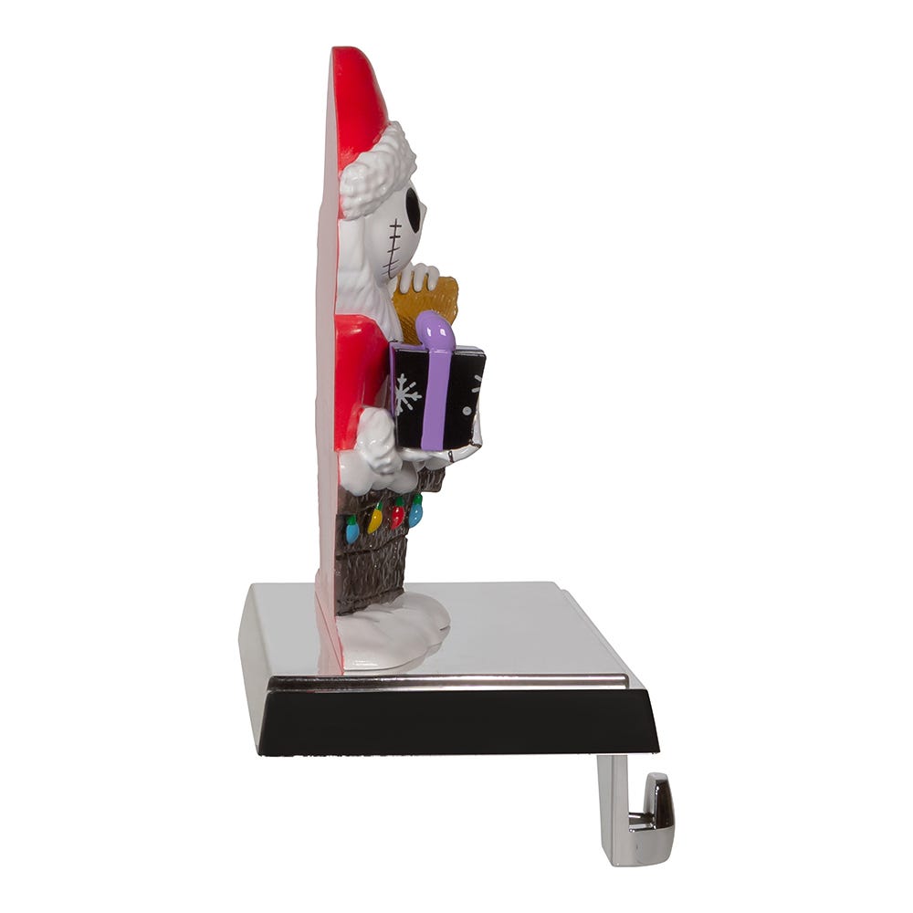 Kurt Adler 6.5-Inch Disney Nightmare Before Christmas Jack in Chimney Stocking Holder